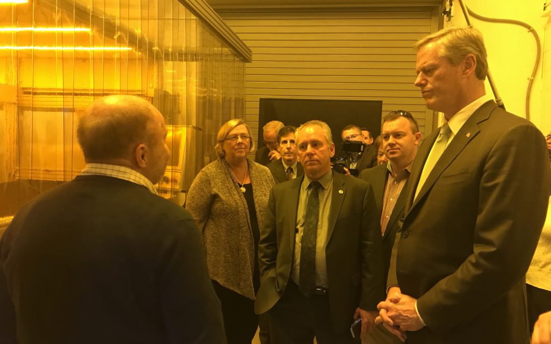 Governor Charlie Baker visits Carpe Diem Technologies